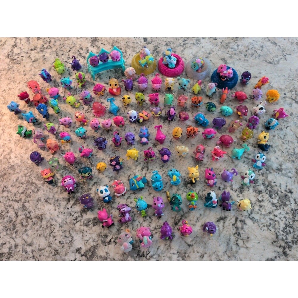 Hatchimals CollEGGtibles Huge Lot 140+ Figures Furniture Mixed Seasons
